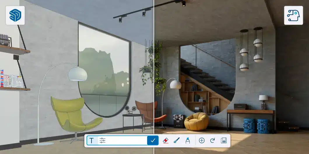 Tính năng mới trong SketchUp 2026: Diffusion